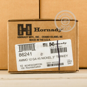 Image of 12 GAUGE HORNADY HEAVY MAGNUM TURKEY 3" #5 SHOT (10 ROUNDS)