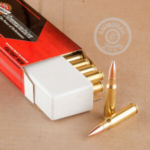 Photo detailing the 308 BLACK HILLS 175 GRAIN MATCH HPBT (500 ROUNDS) for sale at AmmoMan.com.