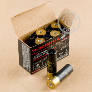 Image of the 12 GAUGE LONG BEARD XR 3" #4 BIRDSHOT (10 ROUNDS) available at AmmoMan.com.