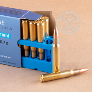 A photo of a box of Prvi Partizan ammo in 30.06 Springfield.