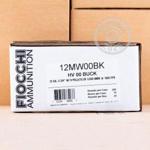 Picture of 2-3/4" 12 Gauge ammo made by Fiocchi in-stock now at AmmoMan.com.