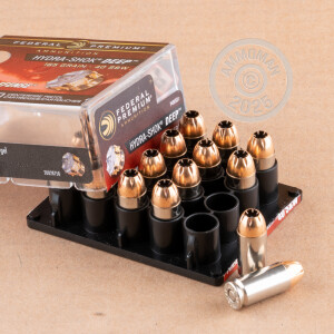 Image of the 40 S&W FEDERAL HYDRA-SHOK DEEP 165 GRAIN JHP (20 ROUNDS) available at AmmoMan.com.