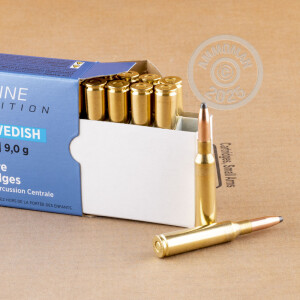 Image of 6.5 x 55 Swedish rifle ammunition at AmmoMan.com.