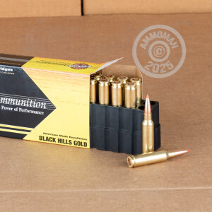 Image of 6.5 CREEDMOOR BLACK HILLS GOLD 120 GRAIN GMX (20 ROUNDS)