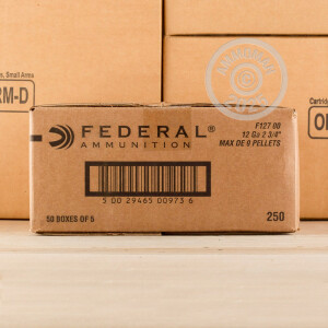 Picture of 2-3/4" 12 Gauge ammo made by Federal in-stock now at AmmoMan.com.