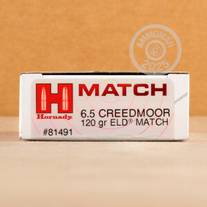 Image of 6.5MM CREEDMOOR rifle ammunition at AmmoMan.com.