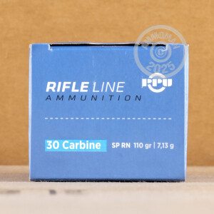 Image of 30 CARBINE PRVI PARTIZAN 110 GRAIN SP (500 ROUNDS)