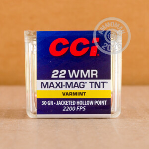  .22 WMR ammo for sale at AmmoMan.com - 500 rounds.