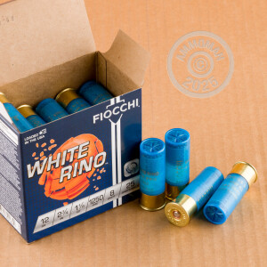 Great ammo for shooting clays, target shooting, these Fiocchi rounds are for sale now at AmmoMan.com.