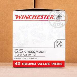 An image of 6.5MM CREEDMOOR ammo made by Winchester at AmmoMan.com.