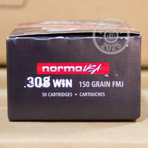 Image of 308 WIN NORMA TAC-308 150 GRAIN FMJ (50 ROUNDS)