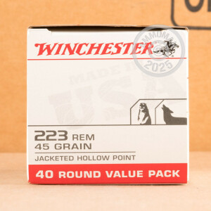 Image of 223 Remington rifle ammunition at AmmoMan.com.
