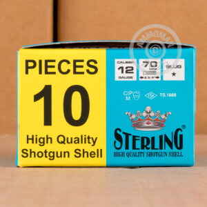  Rifled Slug shotgun rounds for sale at AmmoMan.com - 200 rounds.