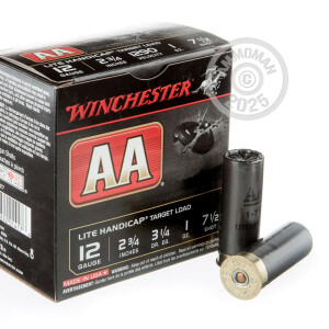 Image of 12 GAUGE WINCHESTER AA 2-3/4" 1 OZ. #7.5 SHOT (250 ROUNDS)