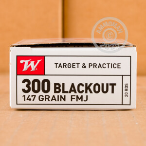 Image of 300 AAC Blackout rifle ammunition at AmmoMan.com.