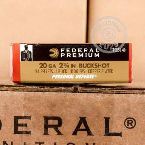 Picture of 2-3/4" 20 Gauge ammo made by Federal in-stock now at AmmoMan.com.