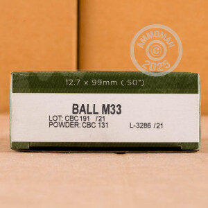 Image of the 50 BMG MAGTECH 624 GRAIN FMJ (100 ROUNDS) available at AmmoMan.com.