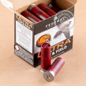 Image of the 12 GAUGE FEDERAL ULTRA CLAY & FIELD 2-3/4" 1 OZ. #7.5 SHOT (250 ROUNDS) available at AmmoMan.com.