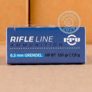 Image of 6.5 Grendel rifle ammunition at AmmoMan.com.