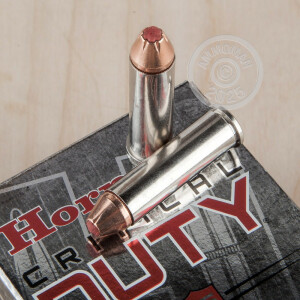 Photograph showing detail of 357 MAG HORNADY CRITICAL DUTY 135 GRAIN JHP FTX CRITICAL DUTY (25 ROUNDS)