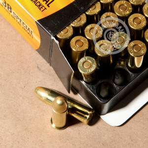 Image of 38 Special pistol ammunition at AmmoMan.com.