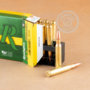 Photo detailing the 30-06 SPRINGFIELD REMINGTON CORE-LOKT 165 GRAIN PSP (20 ROUNDS) for sale at AmmoMan.com.