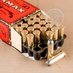 Image of 44-40 WCF ammo by Ultramax that's ideal for Subsonic, training at the range.