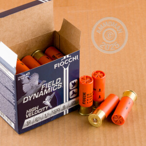 Picture of 2-3/4" 12 Gauge ammo made by Fiocchi in-stock now at AmmoMan.com.