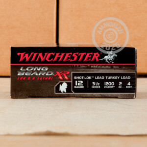 Image of 12 GAUGE LONG BEARD XR 3-1/2" #4 BIRDSHOT (10 ROUNDS)