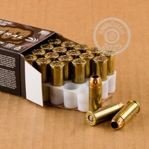 Image of Federal 44 Special pistol ammunition.