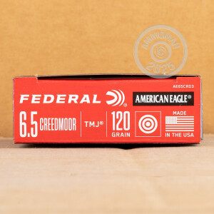 Image detailing the brass case on the Federal ammunition.