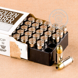 Photograph showing detail of 9MM REMINGTON GOLDEN SABER 124 GRAIN BJHP (500 ROUNDS)