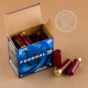 Picture of 2-3/4" 12 Gauge ammo made by Federal in-stock now at AmmoMan.com.