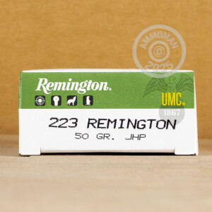 Image of 223 Remington rifle ammunition at AmmoMan.com.