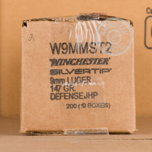 Image of 9mm Luger ammo by Winchester that's ideal for home protection, Subsonic.