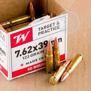 Image of 7.62X39 WINCHESTER LAKE CITY 123 GRAIN FMJ (500 ROUNDS)