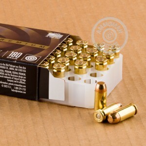 Photo detailing the 40 S&W FEDERAL GOLD MEDAL ACTION PISTOL 180 GRAIN TMJ FN (50 ROUNDS) for sale at AmmoMan.com.