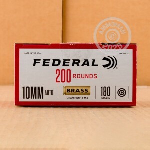 Image of 10mm pistol ammunition at AmmoMan.com.