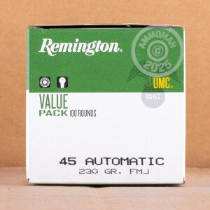 Image of .45 ACP REMINGTON UMC 230 GRAIN METAL CASE (600 ROUNDS)