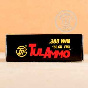 Image of 308 WIN TULA 150 GRAIN FMJ (500 ROUNDS)