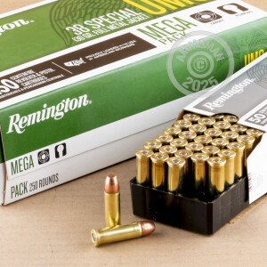 Photograph showing detail of 38 SPECIAL REMINGTON UMC 130 GRAIN MC (1000 ROUNDS)