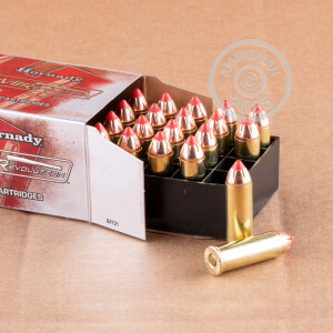 Image of the 44 MAGNUM HORNADY LEVEREVOLUTION FTX 225 GRAIN JHP (20 ROUNDS) available at AmmoMan.com.