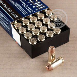 Photo detailing the 40 S&W FIOCCHI PISTOL SHOOTING DYNAMICS 165 GRAIN FMJ-TC (50 ROUNDS) for sale at AmmoMan.com.