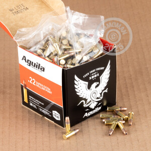  rounds of .22 Long Rifle ammunition for sale at AmmoMan.com.