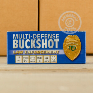 Image of 12 GAUGE NOBELSPORT MULTI-DEFENSE 2-3/4" #1 BUCK (10 ROUNDS)