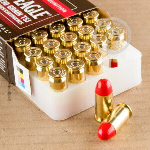 Photo detailing the 45 ACP FEDERAL SYNTECH 230 GRAIN TOTAL SYNTHETIC JACKET (500 ROUNDS) for sale at AmmoMan.com.