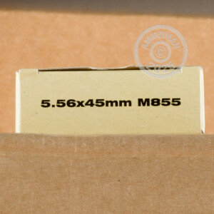 Image of the 5.56X45 PRVI PARTIZAN M855 62 GRAIN FMJ (20 ROUNDS) available at AmmoMan.com.