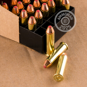 Photograph showing detail of 357 MAGNUM HORNADY CRITICAL DEFENSE 125 GRAIN FTX JHP (250 ROUNDS)