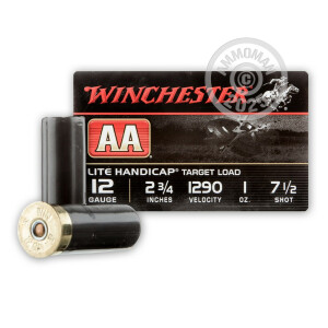 Photograph showing detail of 12 GAUGE WINCHESTER AA 2-3/4" 1 OZ. #7.5 SHOT (250 ROUNDS)