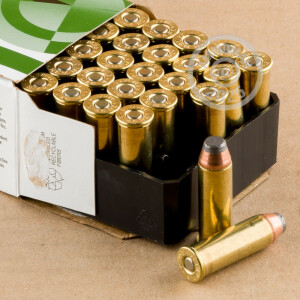 Photo detailing the 44 MAGNUM REMINGTON UMC 180 GRAIN JSP (50 ROUNDS) for sale at AmmoMan.com.